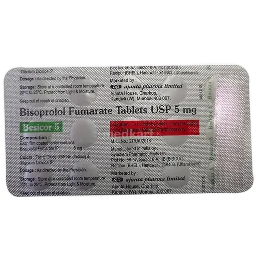 besicor 5mg tablet 15's